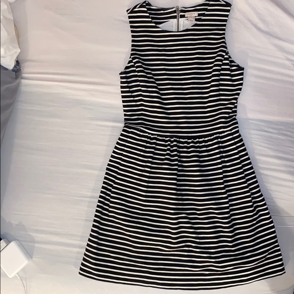 J.CREW striped dress